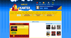 Desktop Screenshot of igrice-kanter.com